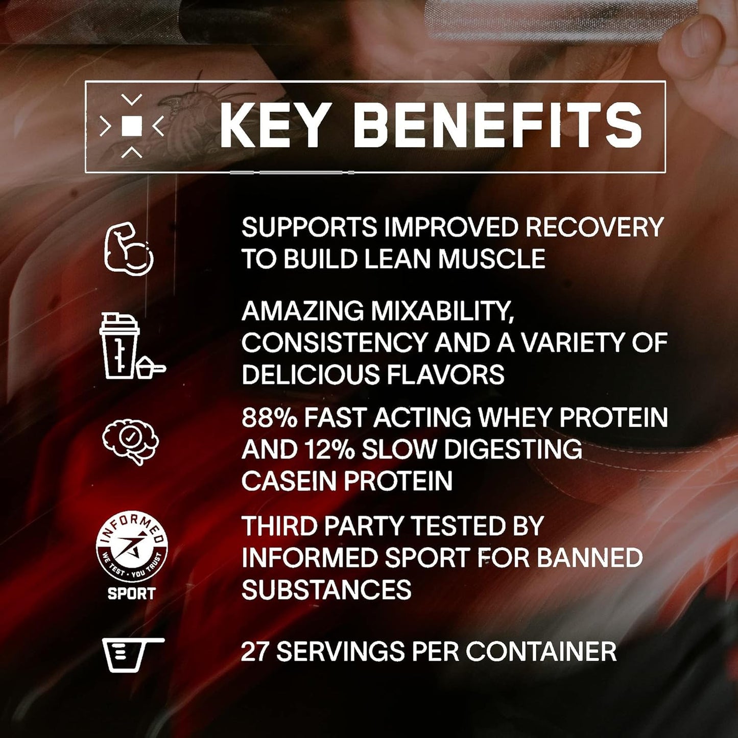 Bare Performance Nutrition BPN Whey Protein Powder with Native Micellar Casein for Amazing Mixability in Pumpkin Spice Flavor