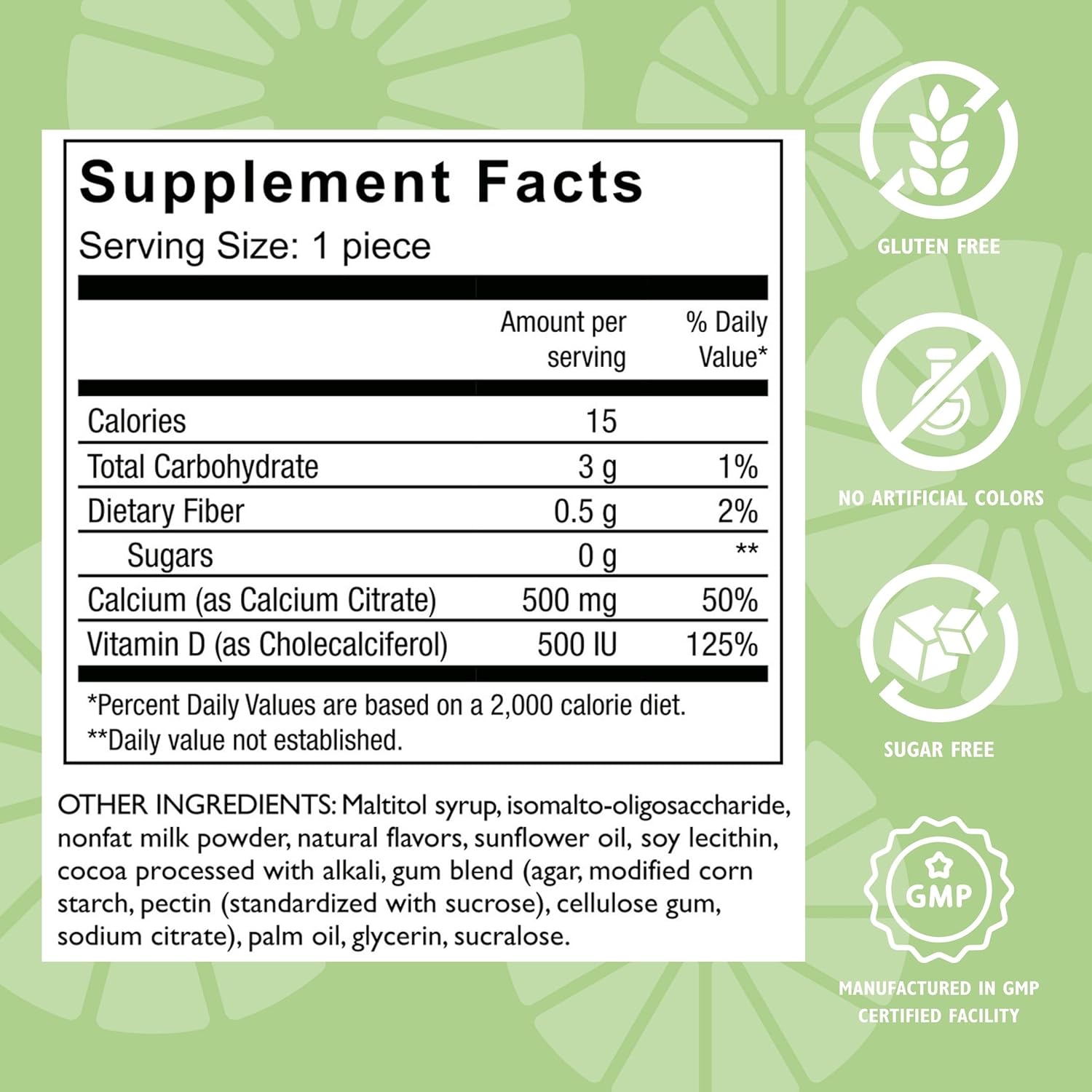 Bariatric 500mg Calcium Citrate Soft Chews with Vitamin D3 for Gastric Bypass - Cafe Mocha Flavor (90 Chews) - BoostGo Australia