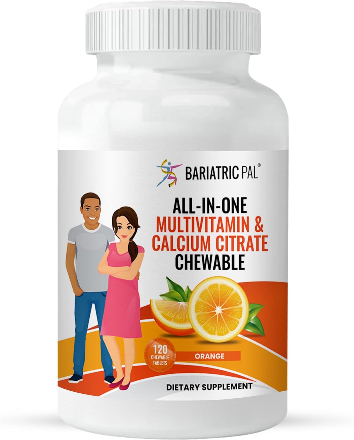 BariatricPal All-in-ONE Chewable Multivitamin Variety Pack with Calcium Citrate & Iron
