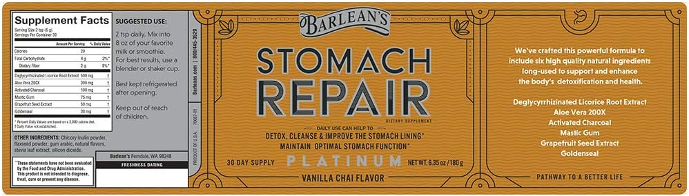 Barlean's Stomach Repair and Digestive Seed Blend - Healthy Digestion Bundle