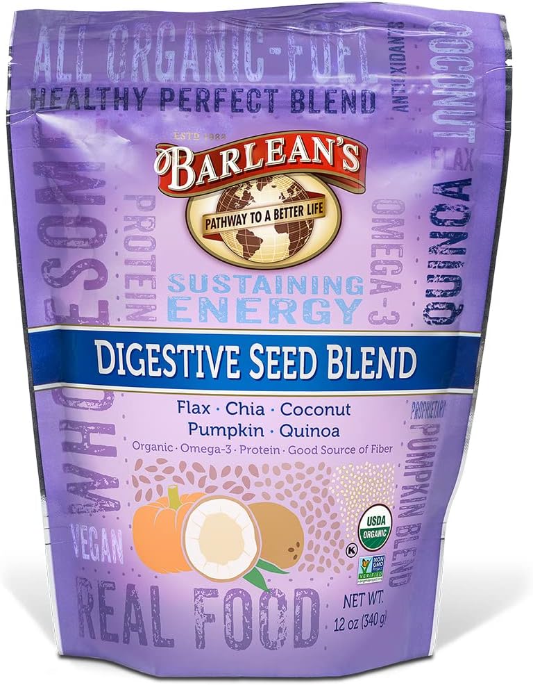 Barlean's Stomach Repair and Digestive Seed Blend - Healthy Digestion Bundle