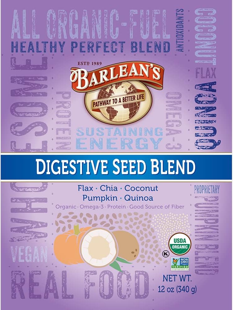 Barlean's Stomach Repair and Digestive Seed Blend - Healthy Digestion Bundle