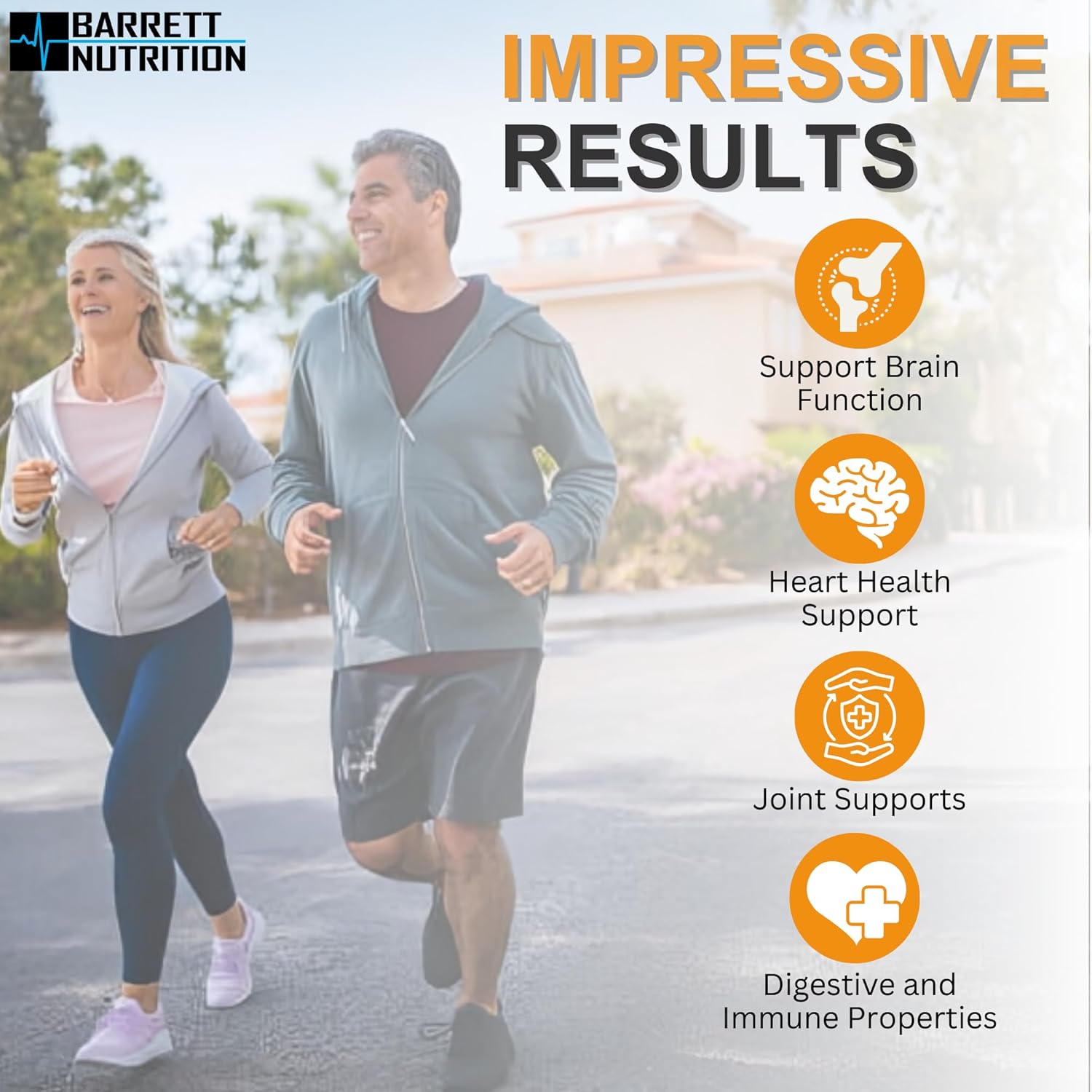 BARRETT NUTRITION Turmeric with Black Pepper, Beets, and Ginger for Energy & Endurance, Joint Support - High in Folate, Potassium, and Iron