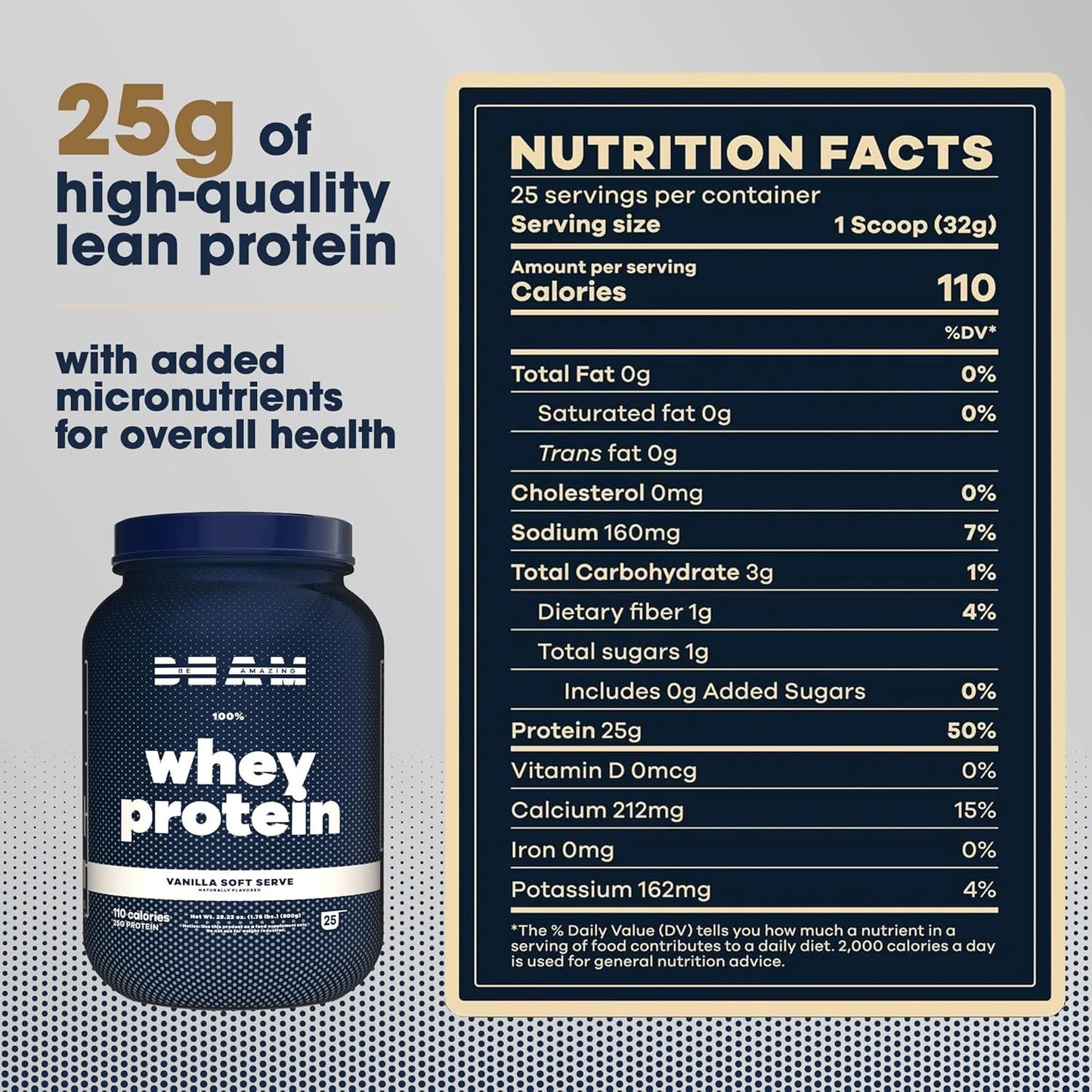 Be Amazing Whey Protein Isolate Powder - Gluten & Soy-Free Muscle Support Shake with Digestive Enzymes - Fruity Cereal Flavor - 25 Servings