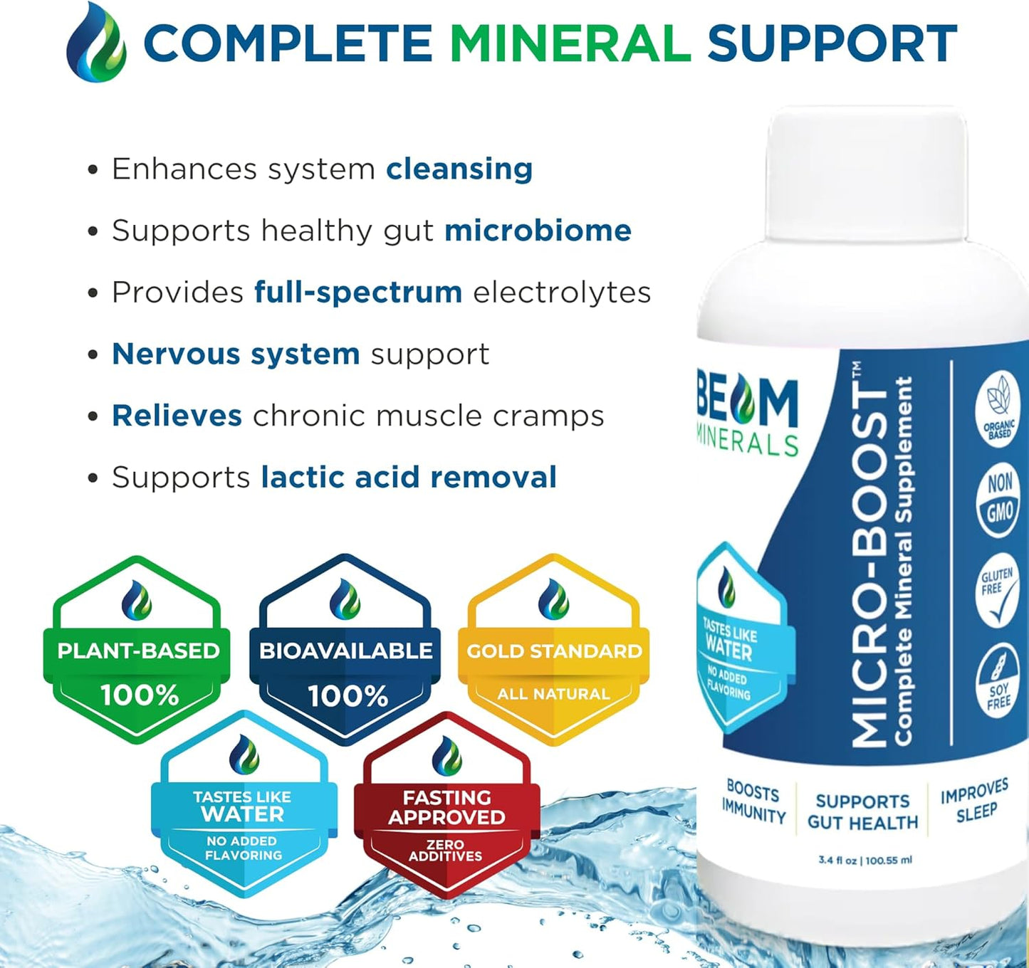 BEAM MINERALS Travel Pack | Electrolyte & Micronutrient Support | On-the-Go Supplement Trio