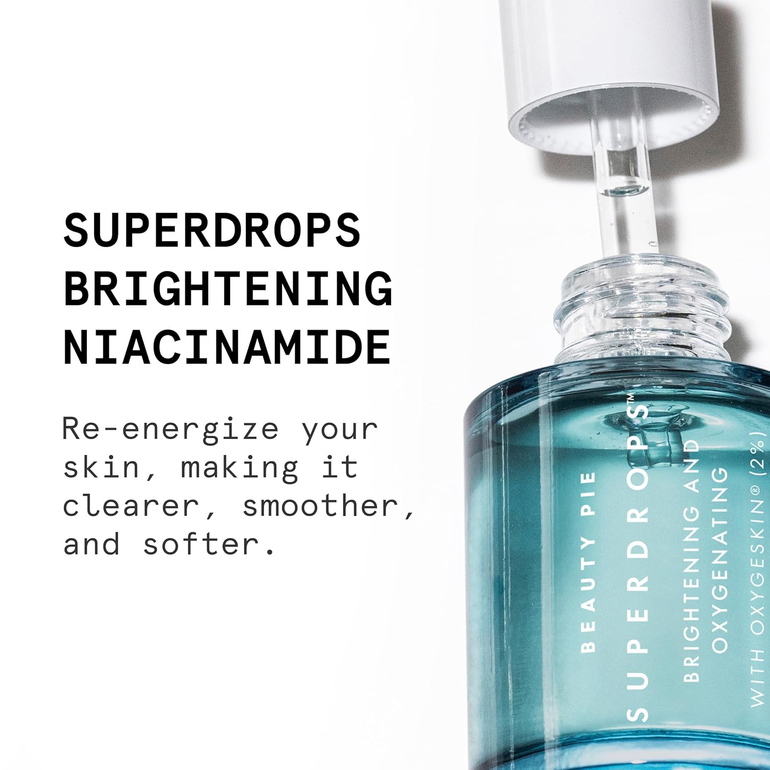 Beauty Pie Superdrops Niacinamide (10%) - Brightening Serum for Pore Refining & Skin Barrier Support