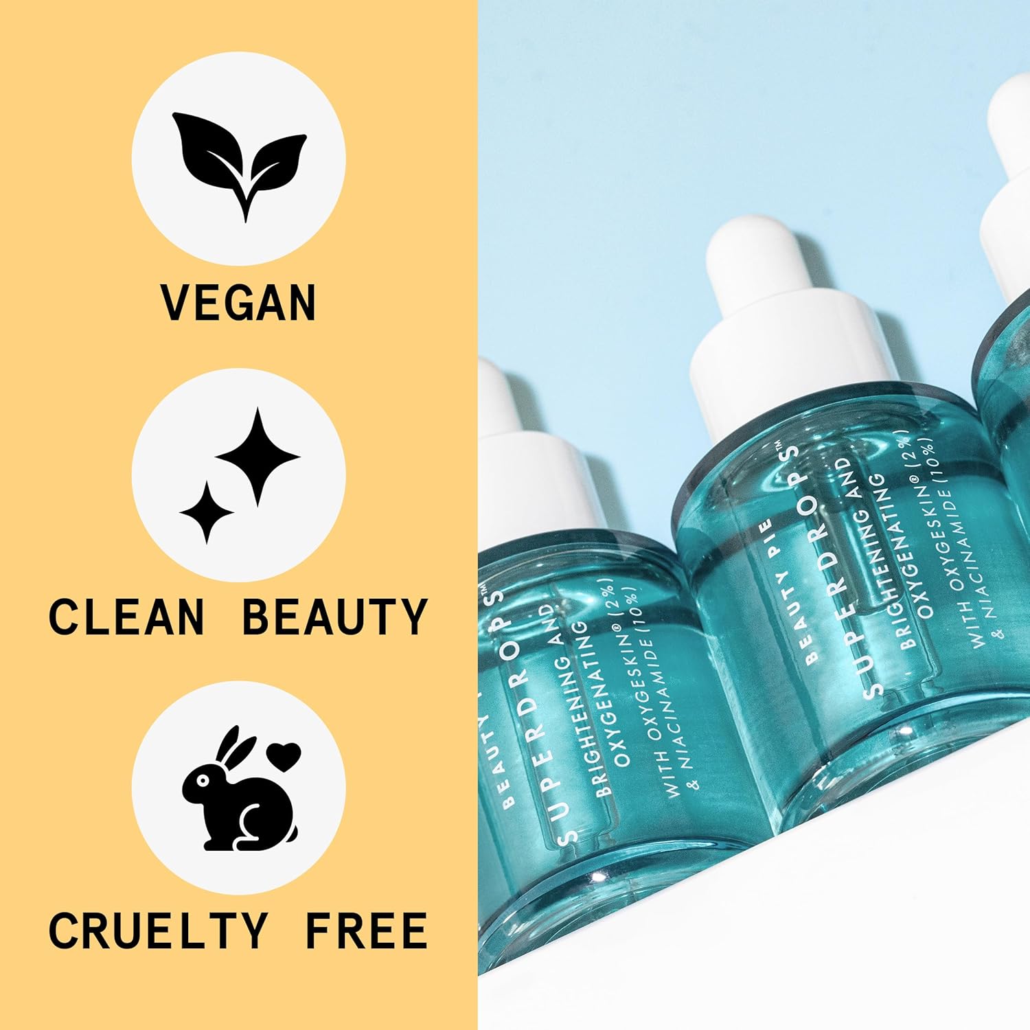 Beauty Pie Superdrops Niacinamide (10%) - Brightening Serum for Pore Refining & Skin Barrier Support