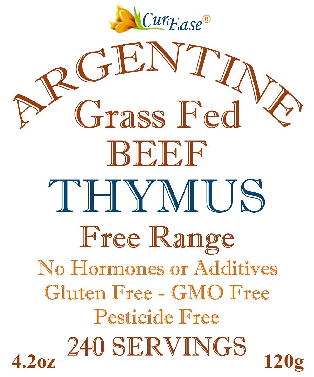 Beef Thymus Powder by CurEase - Natural Supplement for Immune Support