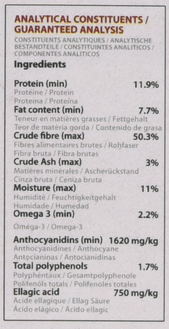 Berry Antioxidant Superfood Powder for Dogs and Cats - Natural Boost from Cranberries, Raspberries, and Blueberries - 120g Bag