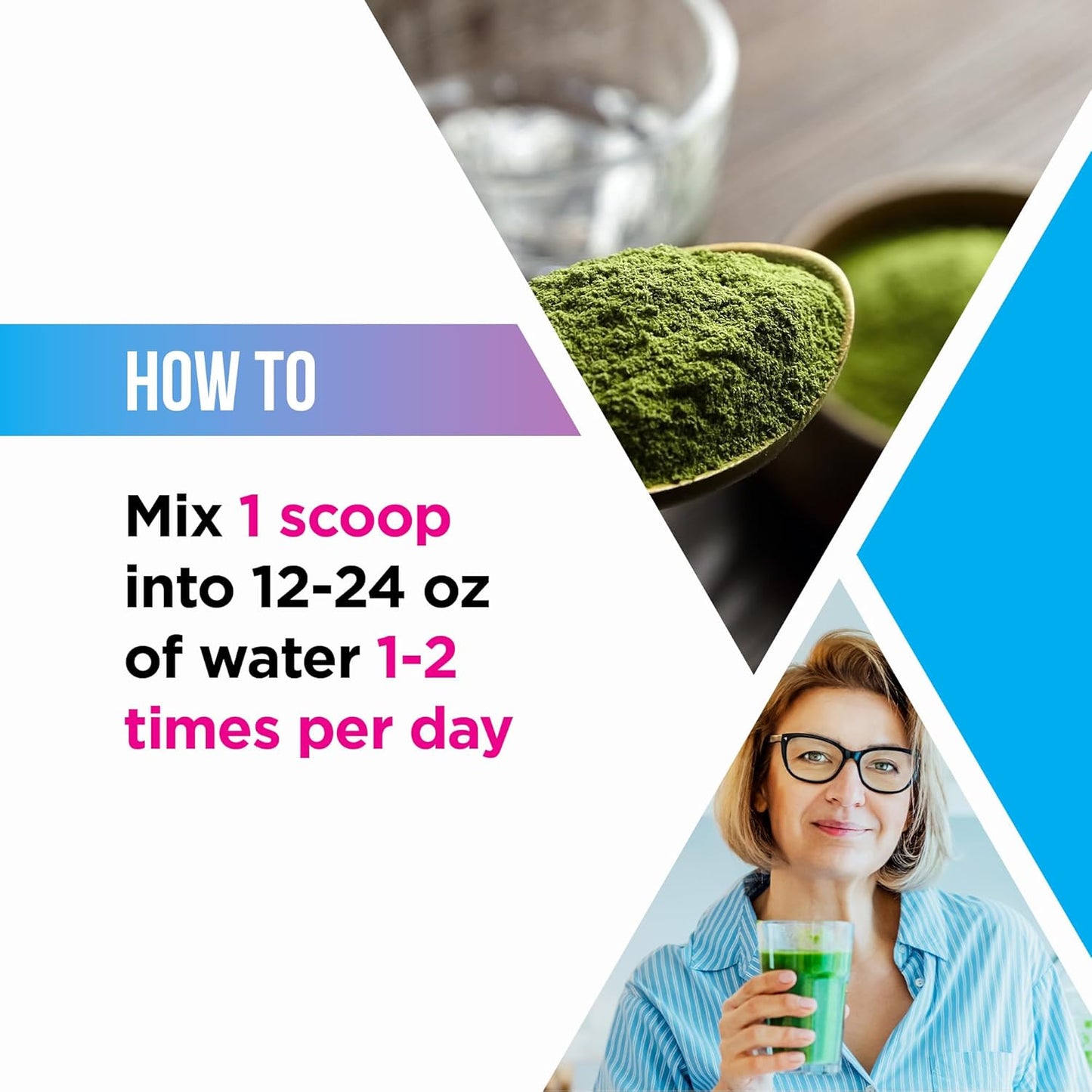 Berry Super Greens Powder for Gut Health - Daily Green Juice Supplement with Spirulina, Chlorella, Enzymes, & Probiotics - Liver & Digestive Support - BoostGo Australia