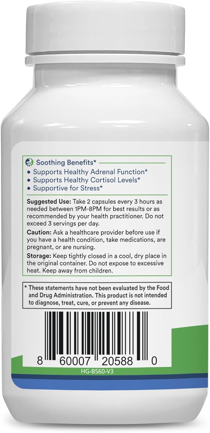 BeSerene Daily: Gut Health and Stress Support Supplement - 30 Servings