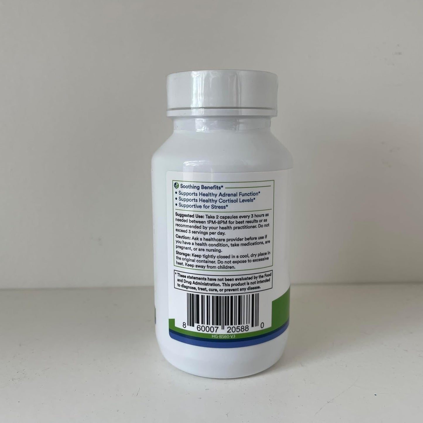 BeSerene Daily: Gut Health and Stress Support Supplement - 30 Servings