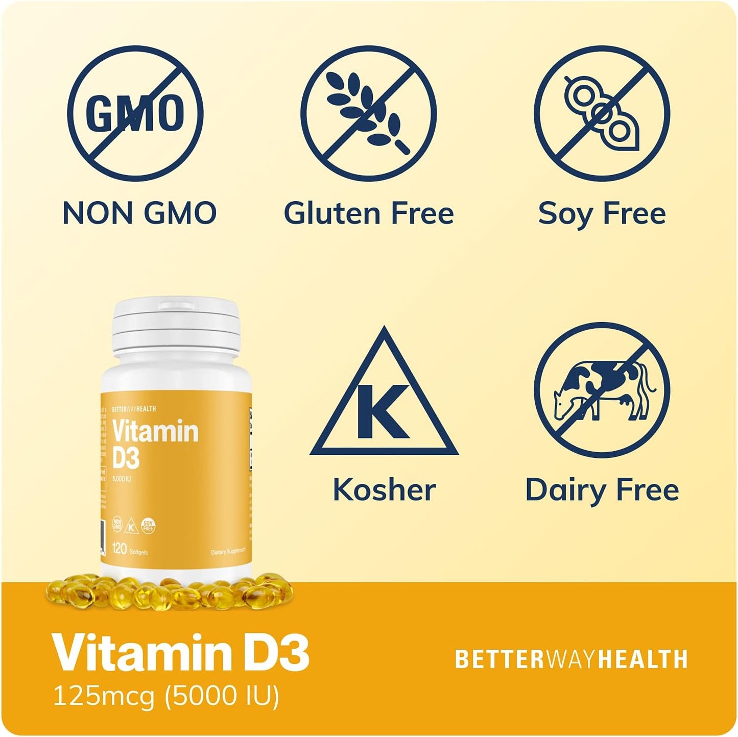 Beta Glucan 500 with Vitamin D3, Curcumin - Immune Boosting Supplement