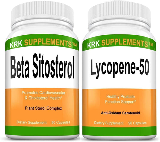Beta Sitosterol and Lycopene Bundle Combo - KRK SUPPLEMENTS