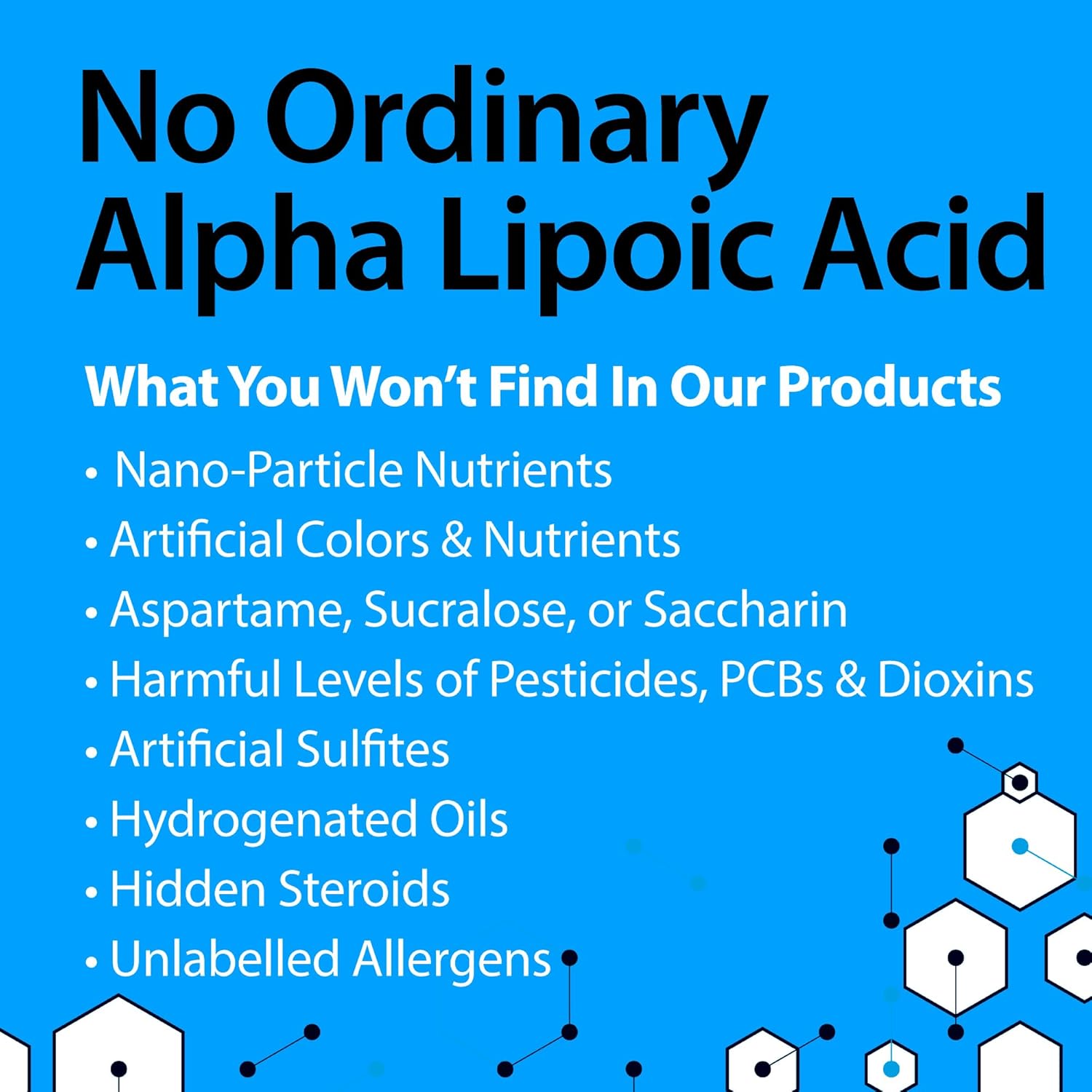 BetiVite Alpha Lipoic Acid 250 mg Supplements - 60 Vegetarian Capsules