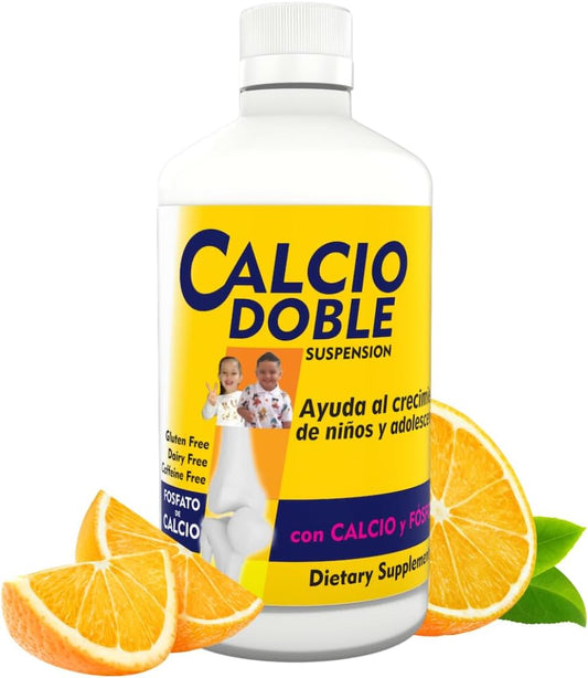 Beyodexa B Calcio Doble for Kids and Teens with Calcium and Phosphorus, 11.5 fl oz