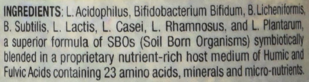 Bio-Identical SBO Probiotics Consortia: Non-Dairy Supplement, 90 Capsules