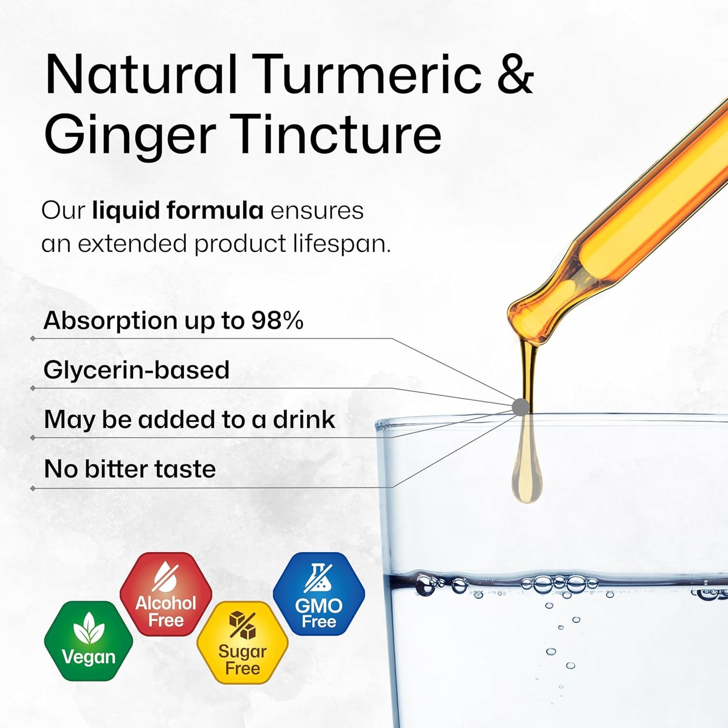 BIO KRAUTER Maca Ashwagandha and Turmeric Ginger Tinctures Bundle - 4 Fl. Oz. Each