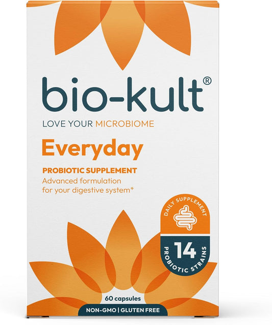 Bio-Kult Probiotics Supplement for Digestive Health - 60 and 120 Count Options