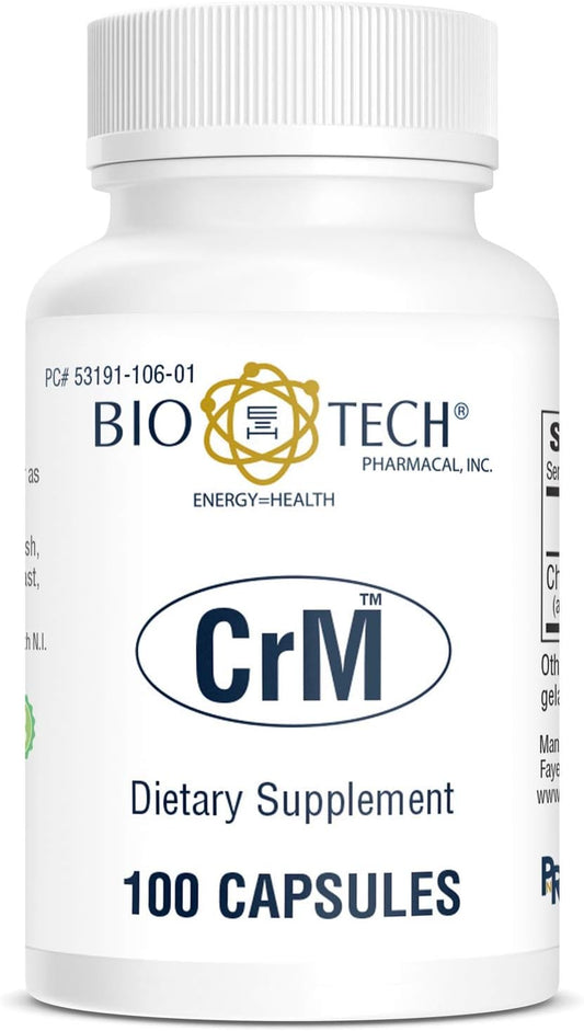 Bio-Tech Pharmacal CrM- 100 Count Supplement for Enhanced Performance