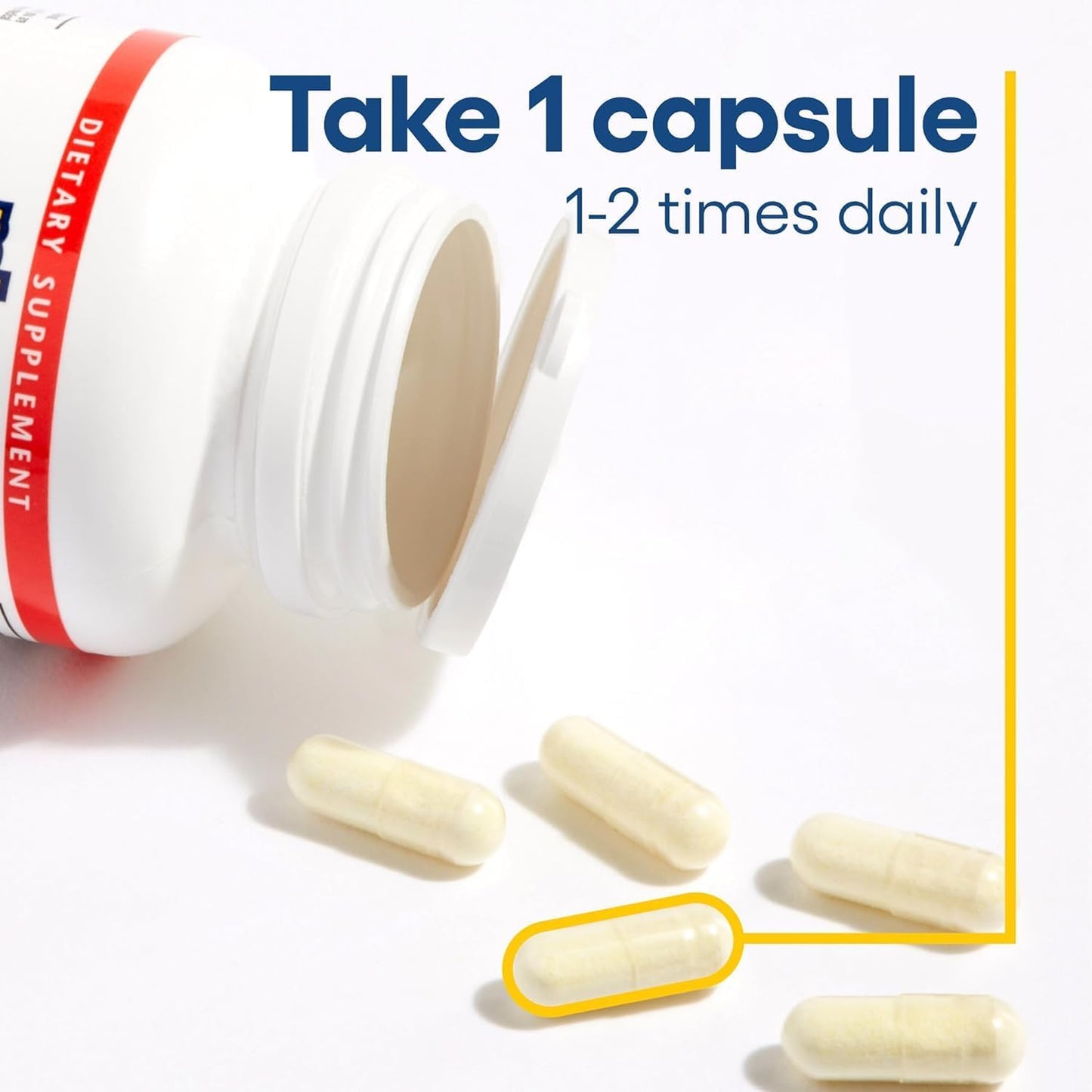 Bioactive Quercetin EMIQ 50 mg with Vitamin C Capsules - Sinus, Heart, and Immune Health Support