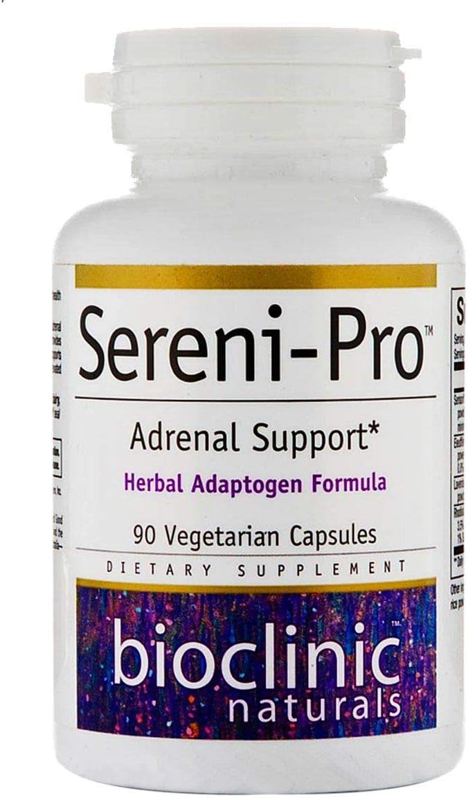Bioclinic Naturals Sereni-Pro 90 VegiCapsules for Stress Support