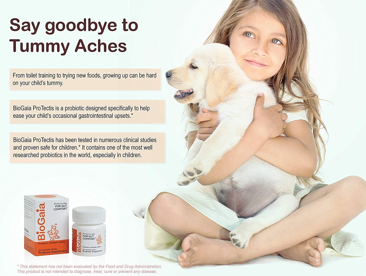 BioGaia Probiotic Chewable Tablets: Convenient Digestive & Immune Health Support, 30 Count Box