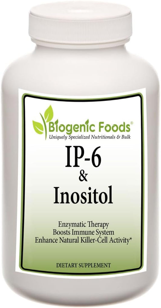 Biogenic Foods IP6 & Inositol Veggie Capsules for Natural Immune Support