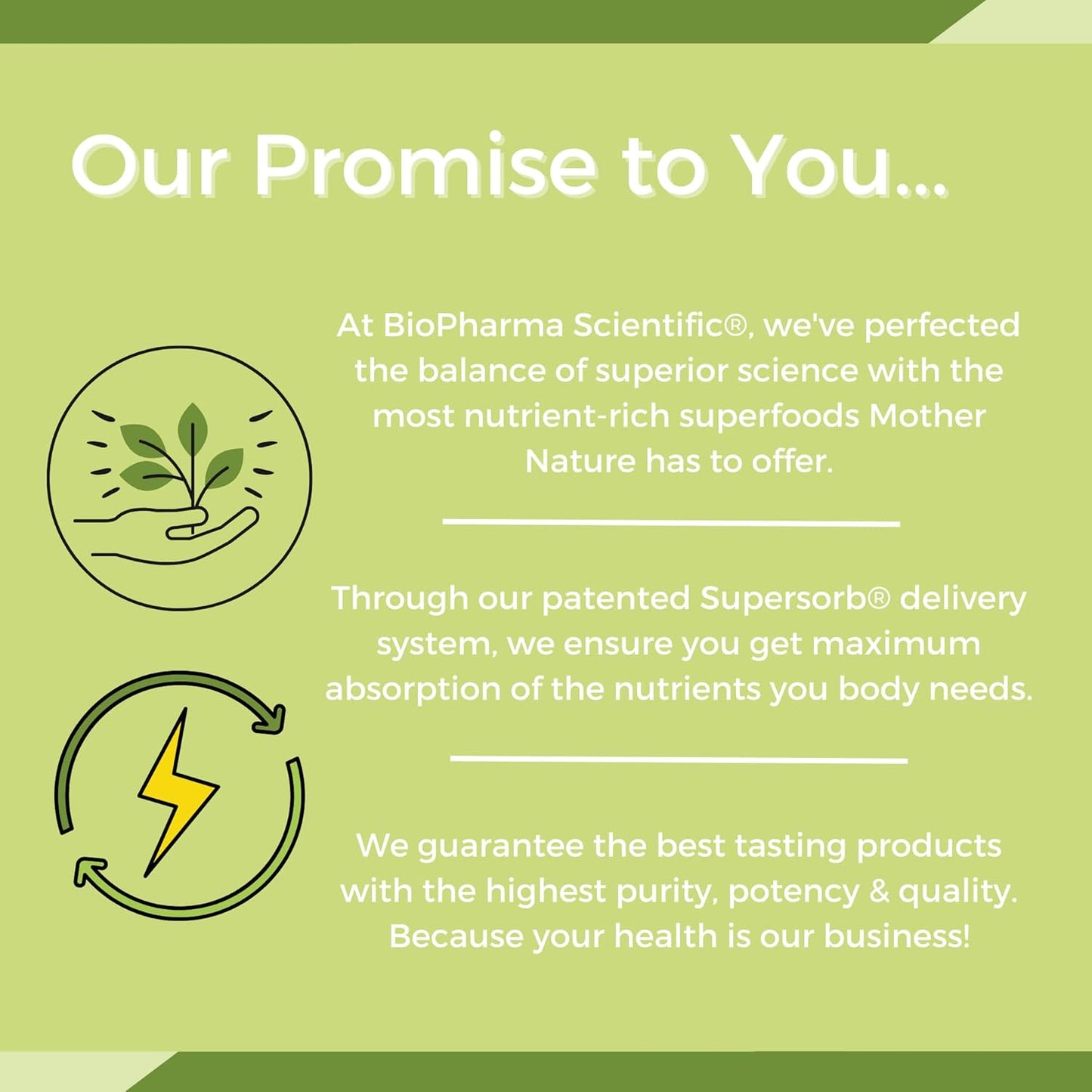 Biopharma Scientific NanoGreens Superfood Powder with Spirulina, Chlorella, Kale, Spinach - Digestive Health & Immunity Support, Plant-Based, Strawberry Flavor - 30 Servings