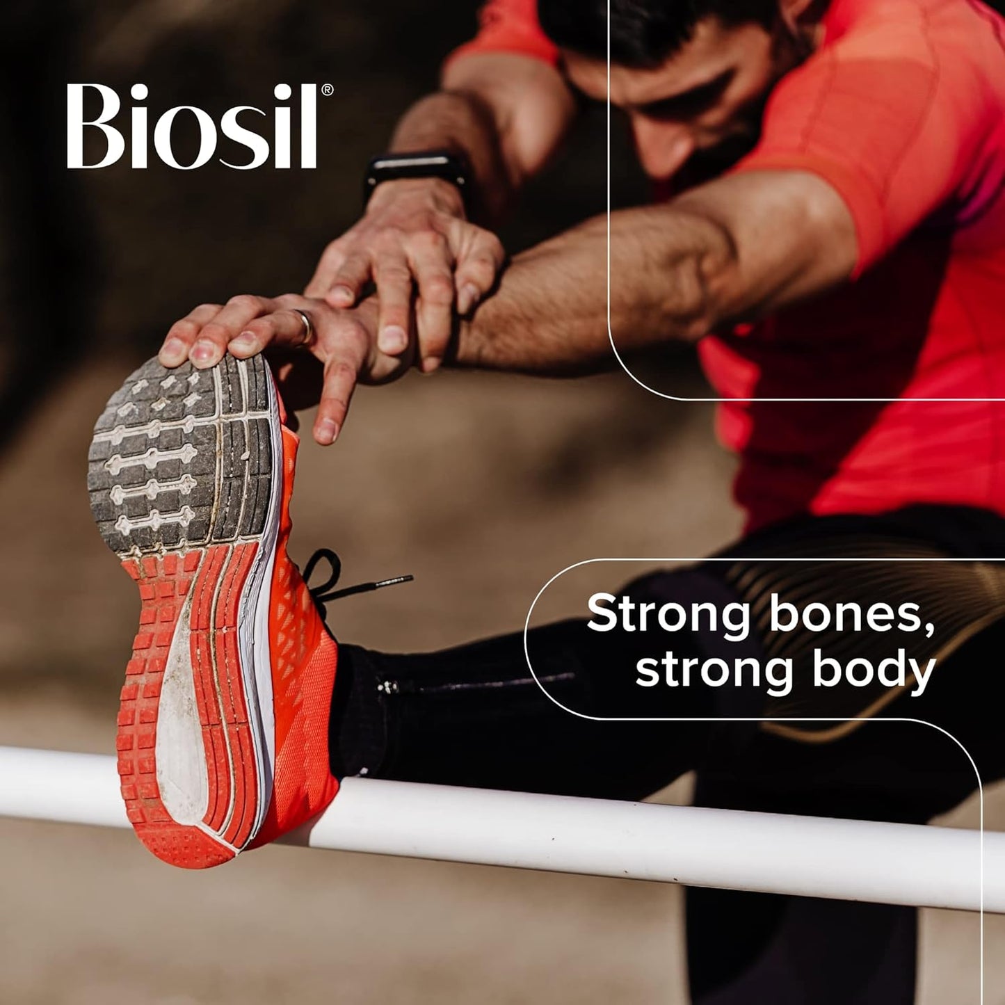 Biosil Bone Collagenizer Ultra Supplement - 60 Veggie Capsules - Enhanced with Patented ch-OSA Complex, Choline, Inositol, MK7 & Vitamin B12 - Non-GMO Formula - 30-Day Supply
