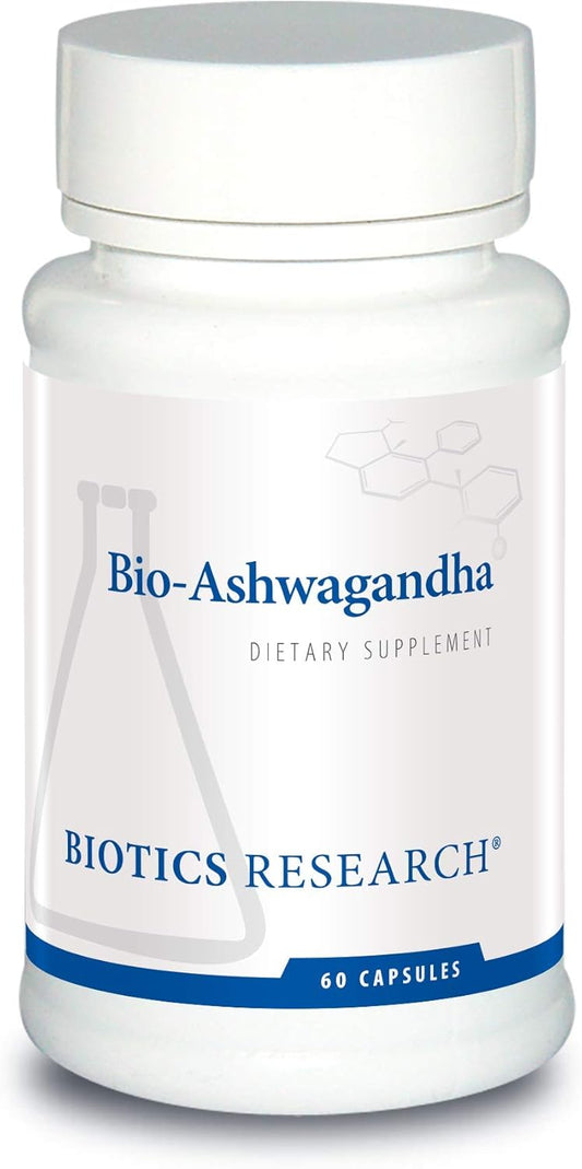Biotics Research Bio Ashwagandha 300 Capsules - Adaptogenic Herb for Relaxation, Adrenal & Cognitive Health, Immune Support, Brain & Women’s Health