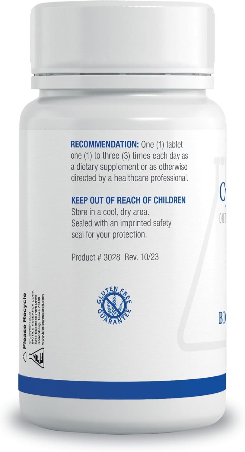 Biotics Research Cytozyme AD 180 Tablets for Energy Support and Calmness