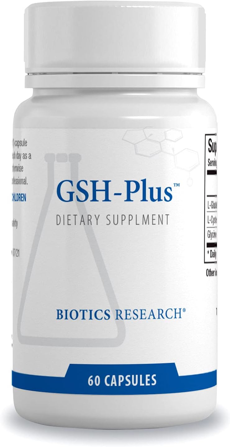 Biotics Research GSH Plus 150mg: Antioxidant Supplement for Liver & Cellular Health - 60 Capsules