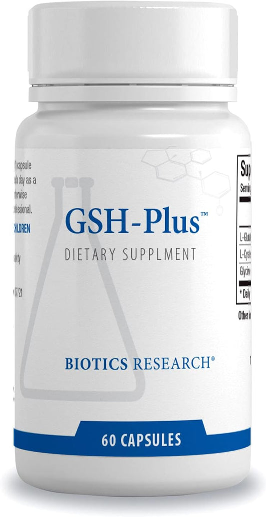 Biotics Research GSH Plus 150mg: Antioxidant Supplement for Liver & Cellular Health - 60 Capsules