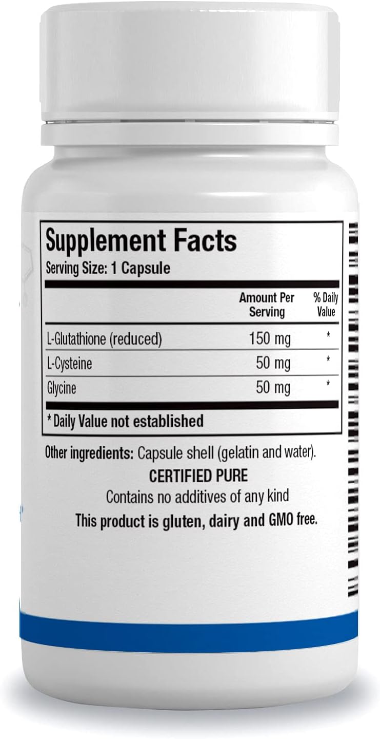 Biotics Research GSH Plus 150mg: Antioxidant Supplement for Liver & Cellular Health - 60 Capsules