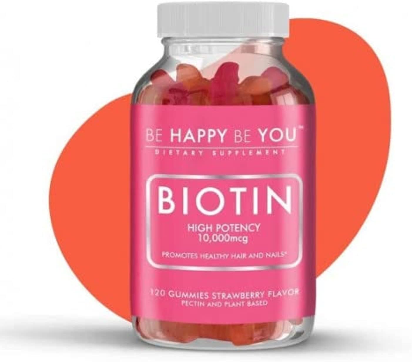 Biotin Supplement for Mood and Health Support, 120 Capsules, Pack of 1