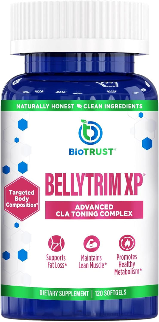 BioTrust BellyTrim XP: Advanced CLA Toning Supplement - Conjugated Linoleic Acid (60 Servings)