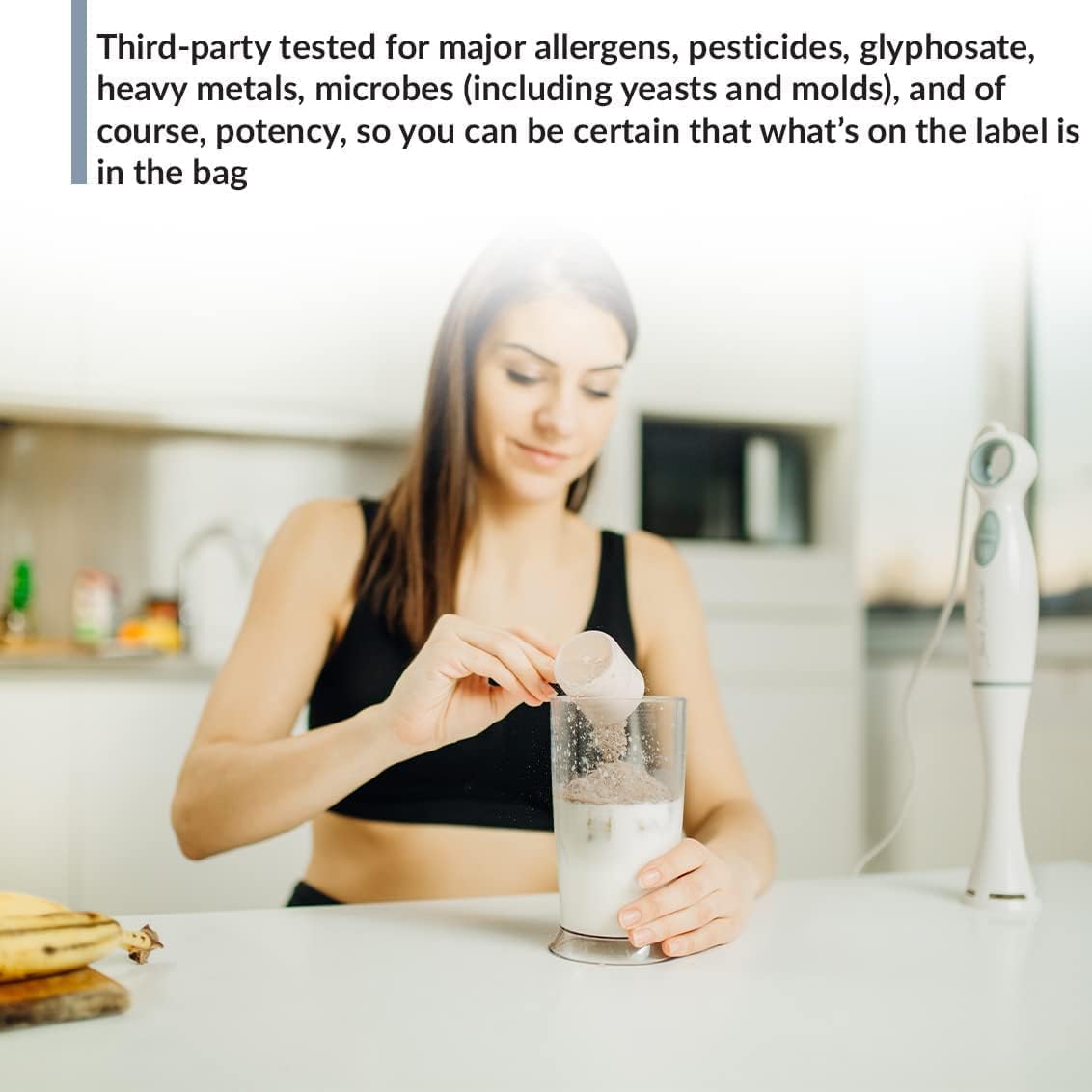 BioTrust Low Carb Plant-Based Protein Powder - Creamy & Delicious Chocolate Flavor, 20g Protein, 5g Fiber, 15 Superfoods, Vegan & Dairy-Free, Digestive Enzymes - 14 Servings