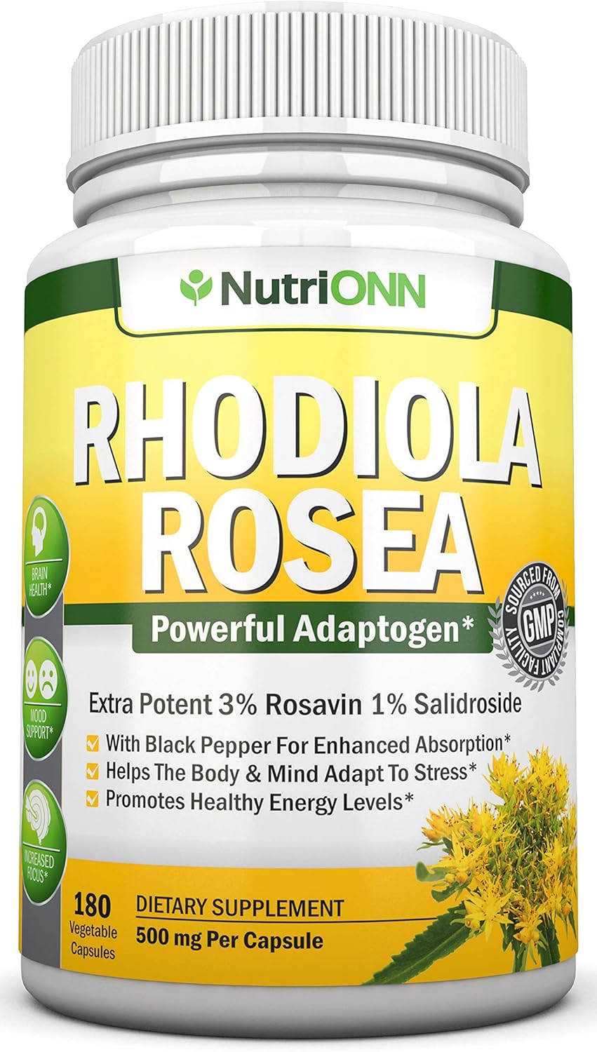 Black Seed Oil Softgels and Rhodiola Rosea Capsules for Enhanced Vitality and Immune Support