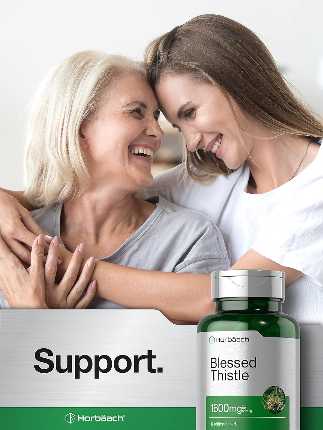 Blessed Thistle Capsules 1600mg | 150 Count | High Potency Non-GMO Gluten-Free Supplement