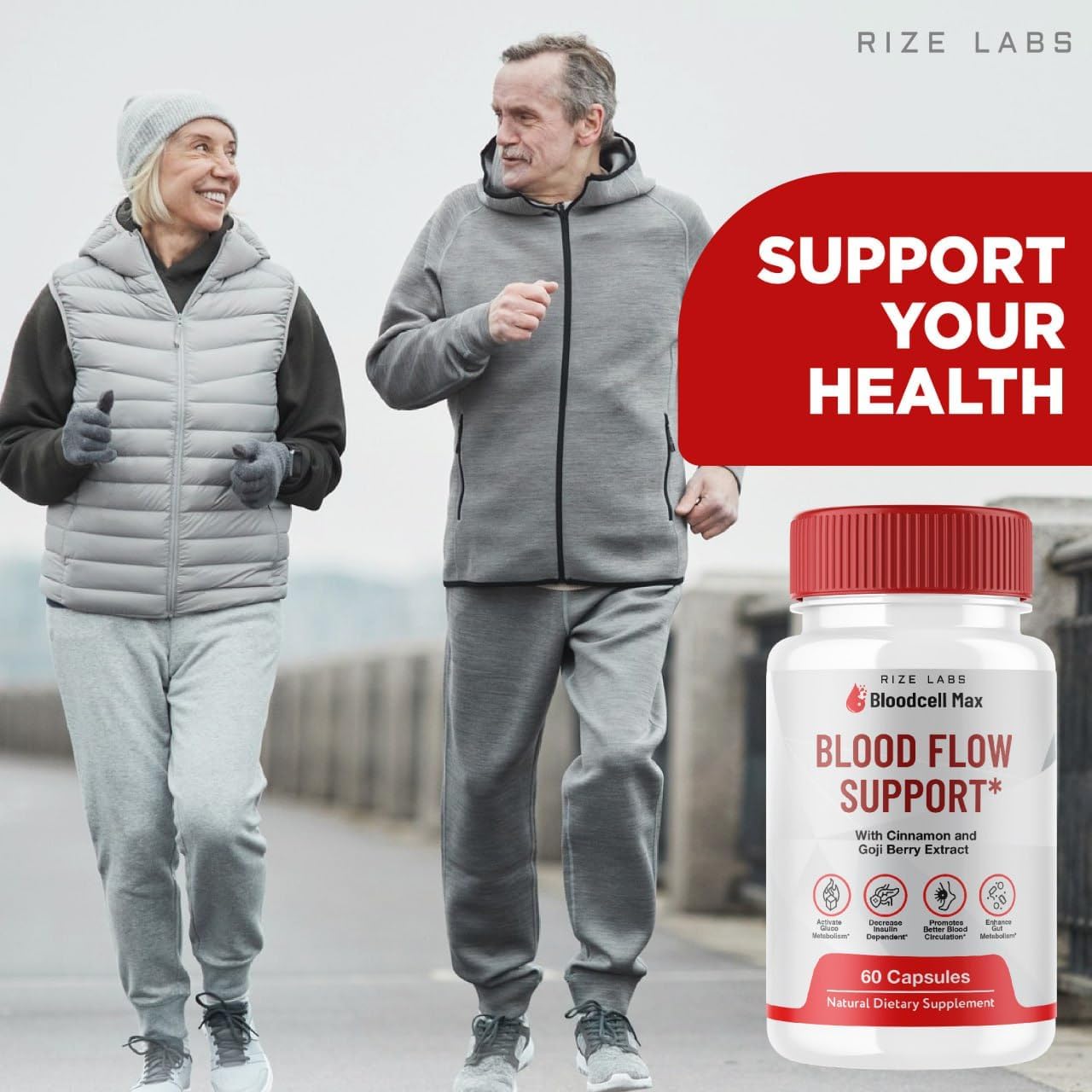 Bloodcell Max Capsules (2 Pack) - Advanced Formula for Healthy Bloodcell Levels and Overall Health - 120 Pills Review