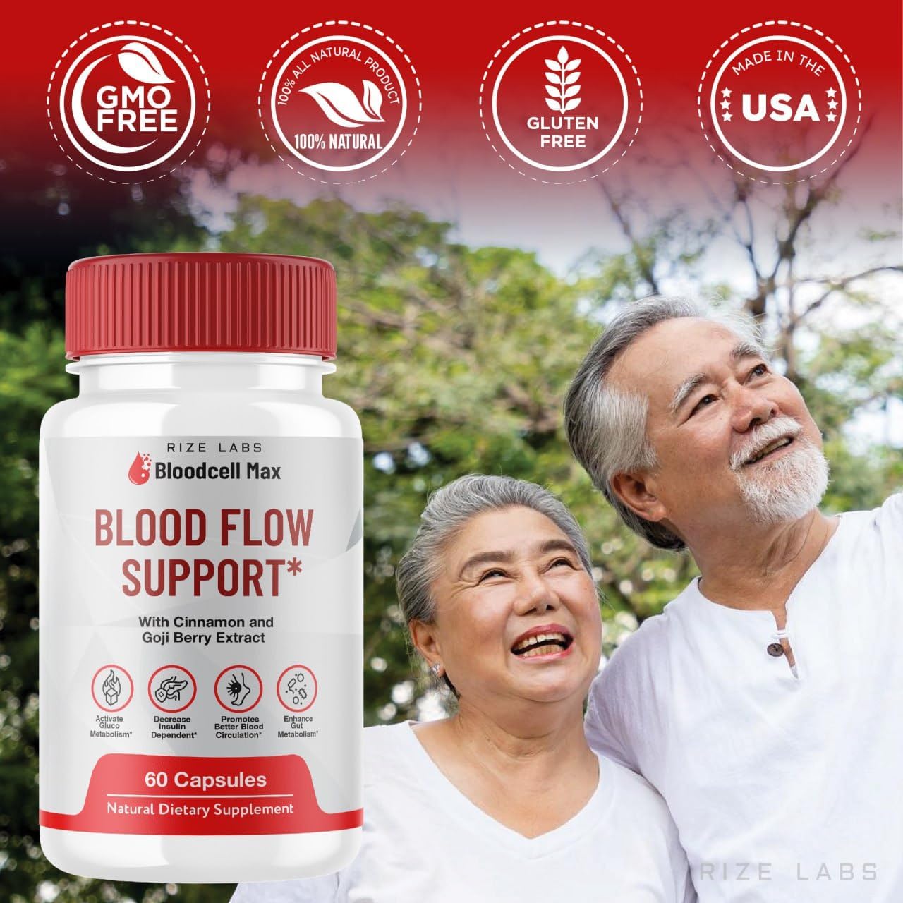 Bloodcell Max Capsules (2 Pack) - Advanced Formula for Healthy Bloodcell Levels and Overall Health - 120 Pills Review