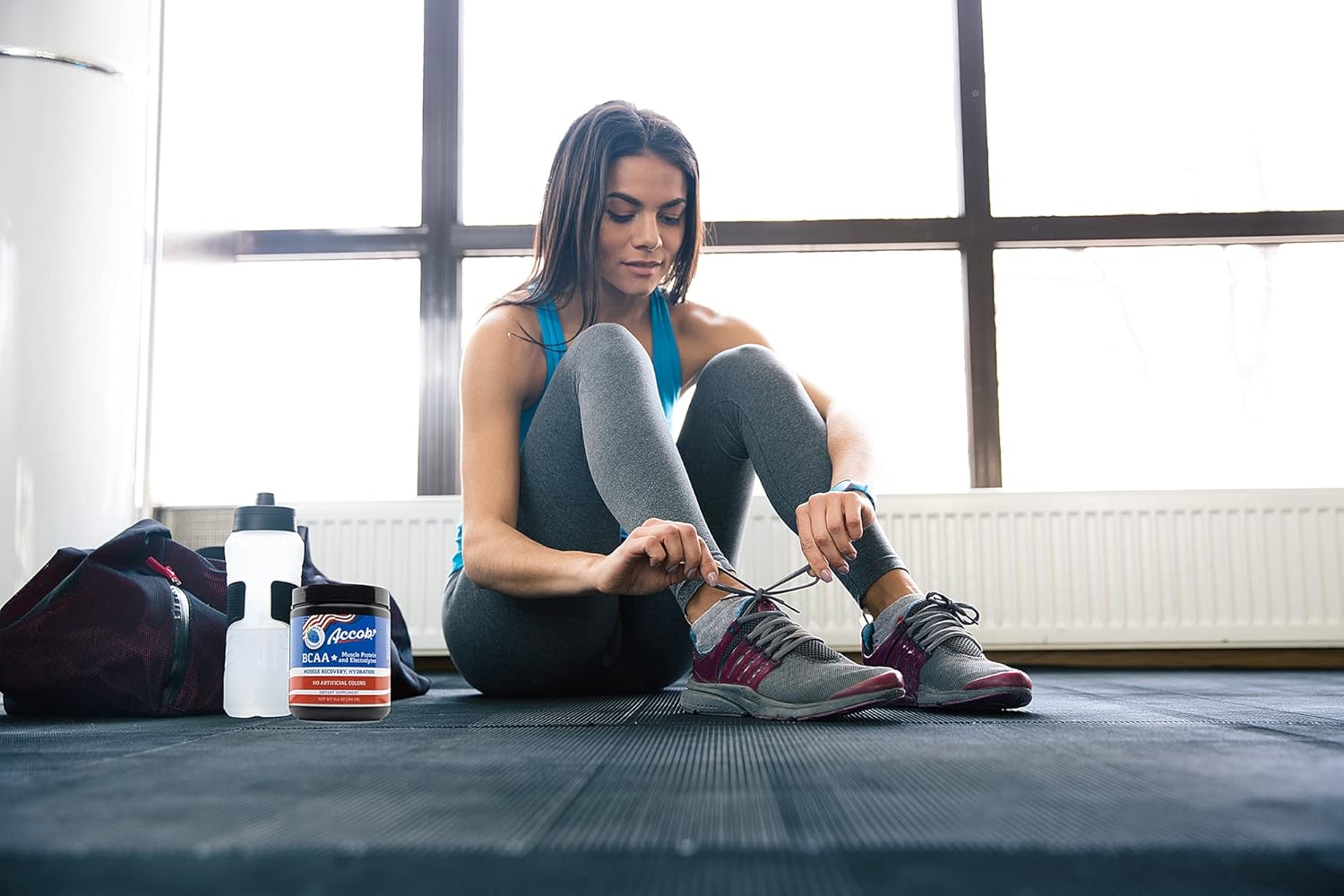 Blue Raspberry BCAA Powder for Pre or Post Workout - Muscle Recovery Drink with Amino Acids, Electrolytes, and Collagen Peptides - 30 Servings