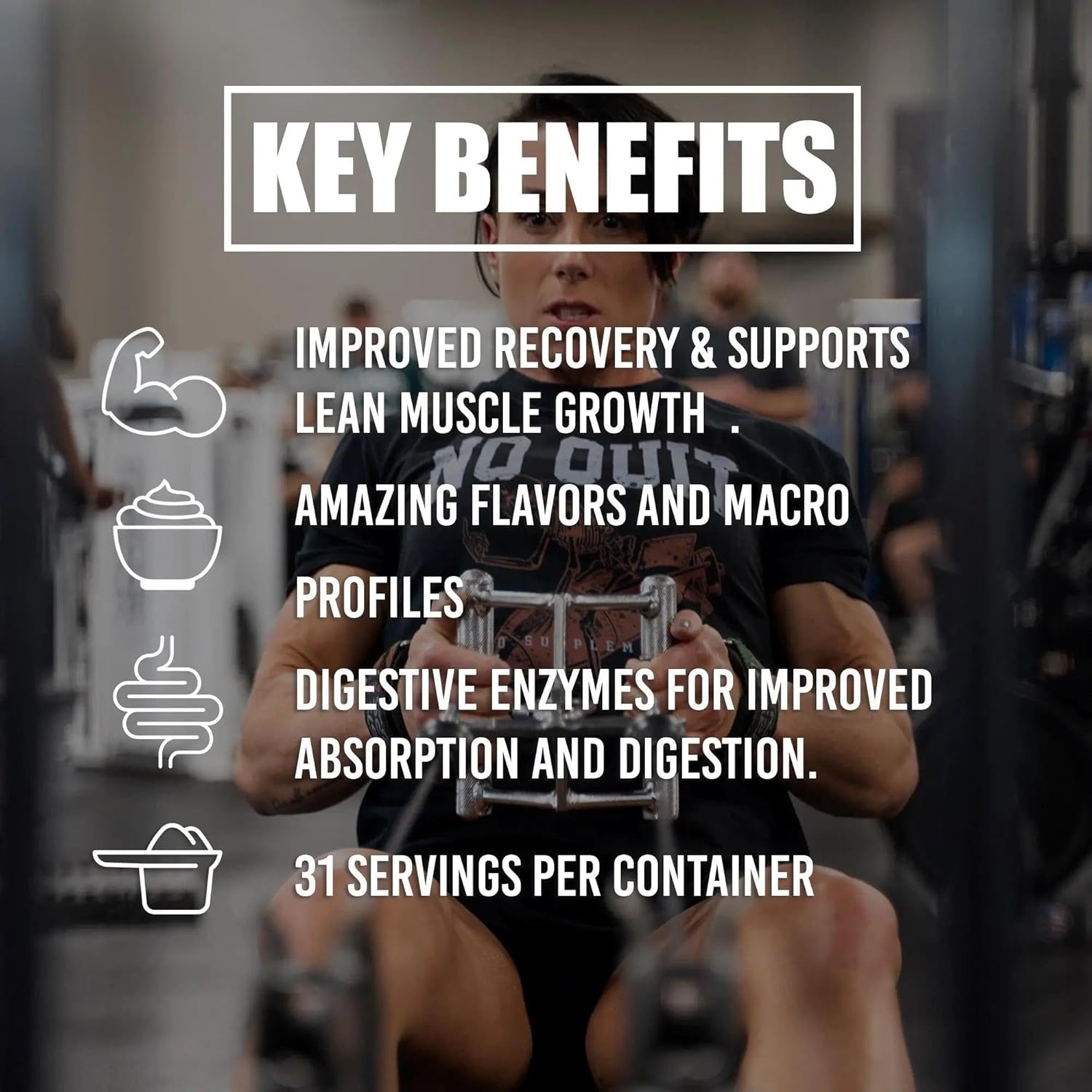 Blueberry Cobbler Protein Isolate with Digestive Enzymes - 24g Protein per Serving, Smooth Consistency - 25 Servings