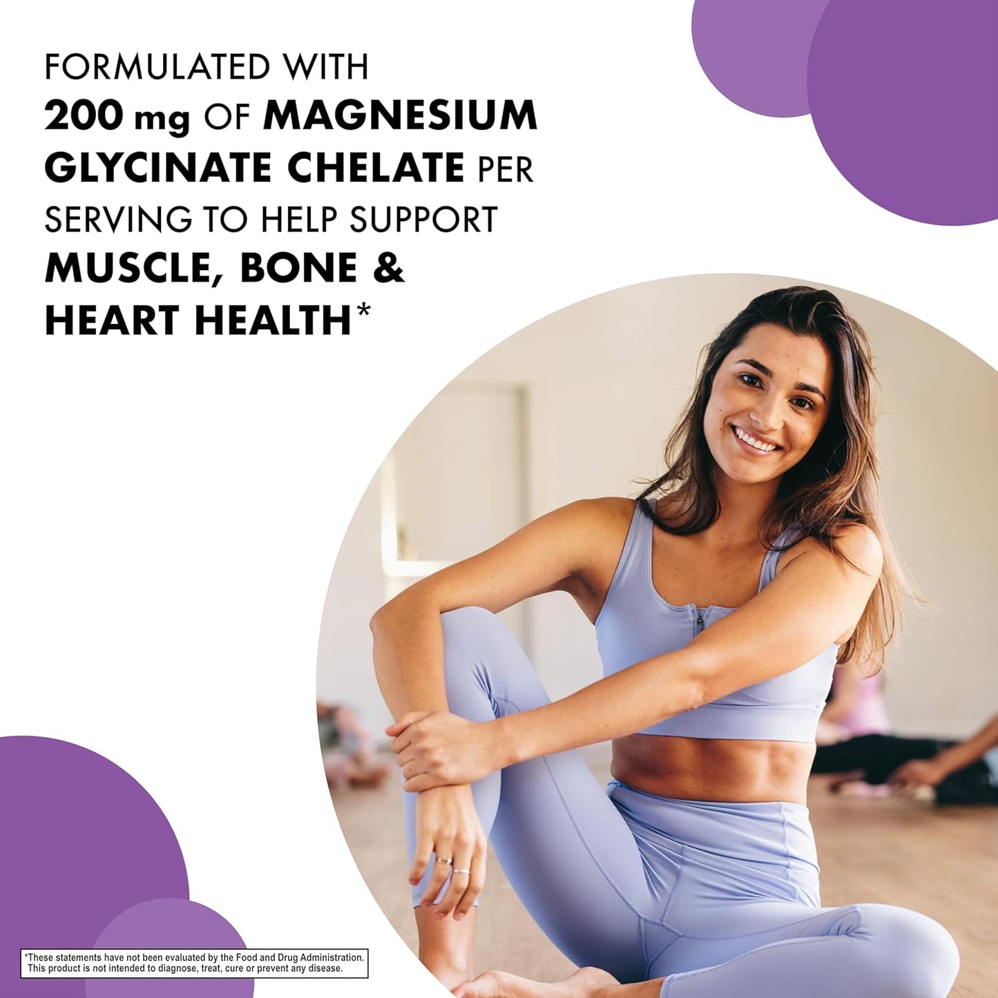 Bluebonnet Nutrition Chelated Magnesium Capsules - 200mg, Stress Relief, Vegan, Non GMO, Gluten Free - 120 Capsules, 2 Month Supply