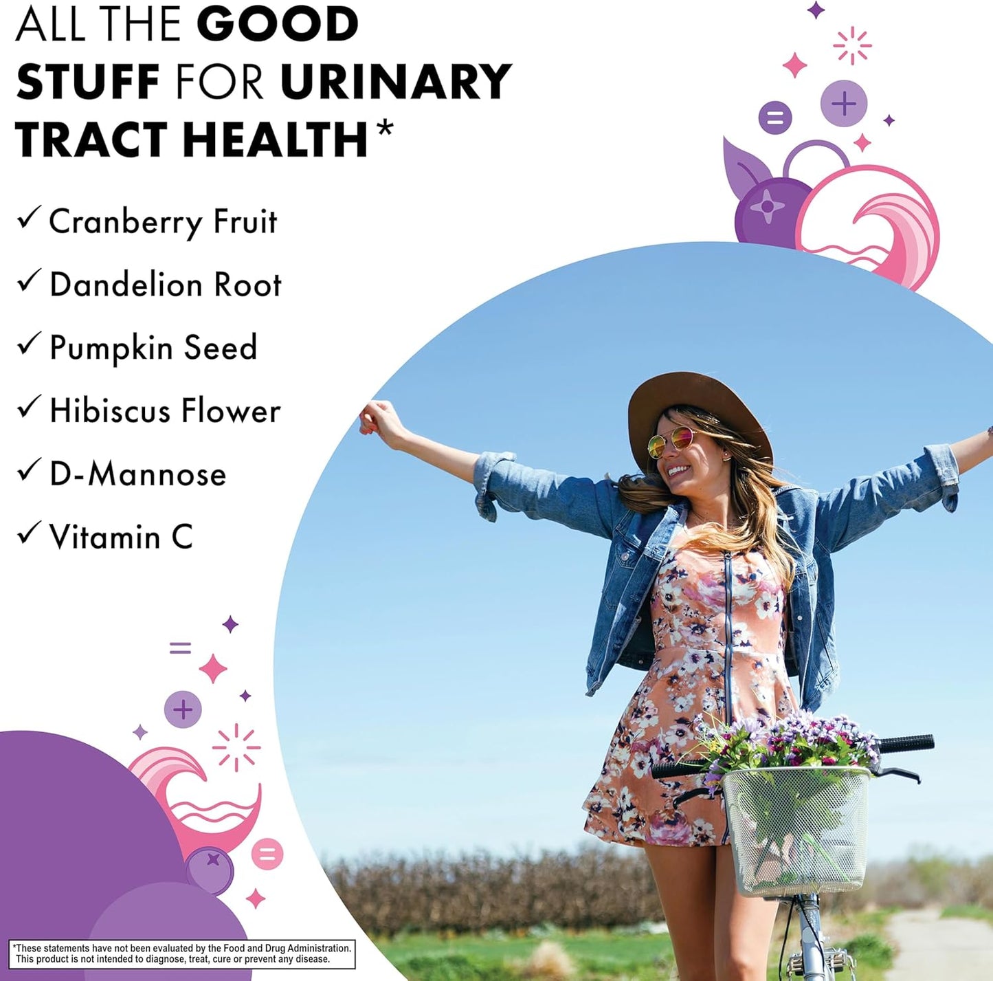 Bluebonnet Nutrition Urinary Tract Cleanse & Flush Capsules - Vegan, Non-GMO, Soy-Free, Gluten-Free, Kosher-Certified
