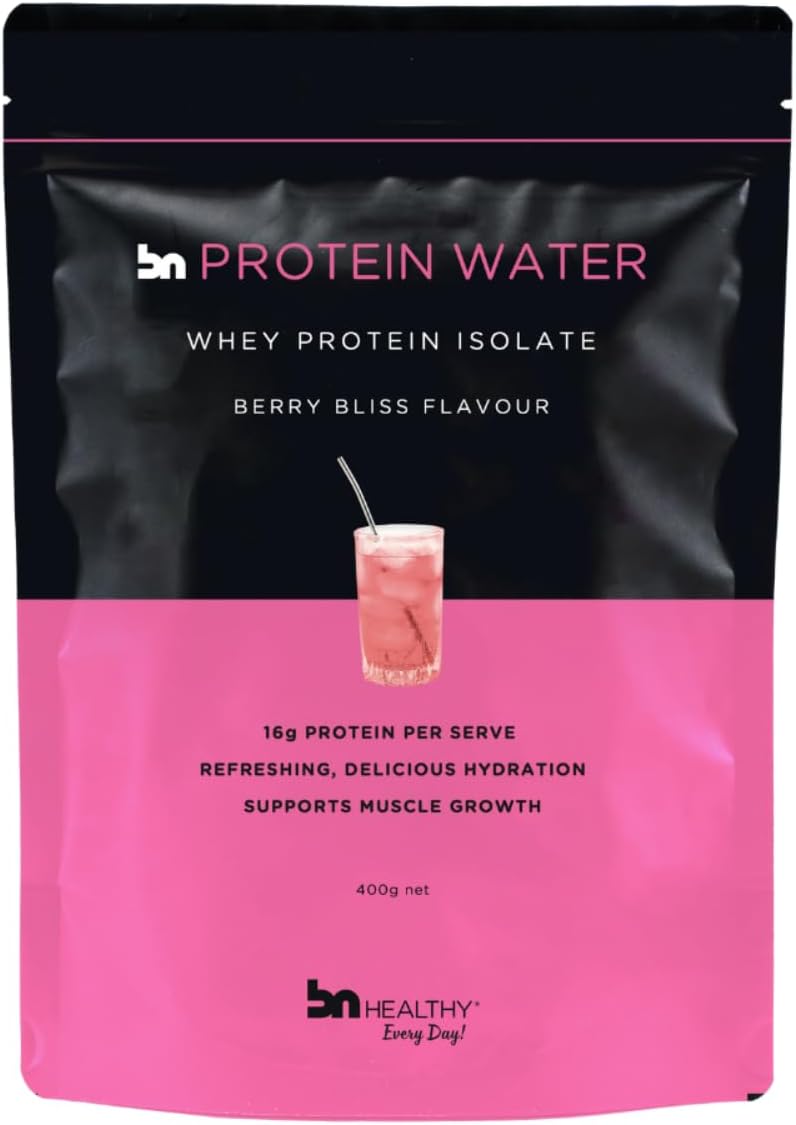 BNHealthy Bariatric Berry High Protein Meal Replacement with Whey Isolate - Low Fat, Sugar & Gluten Free, High Leucine - 20 Servings