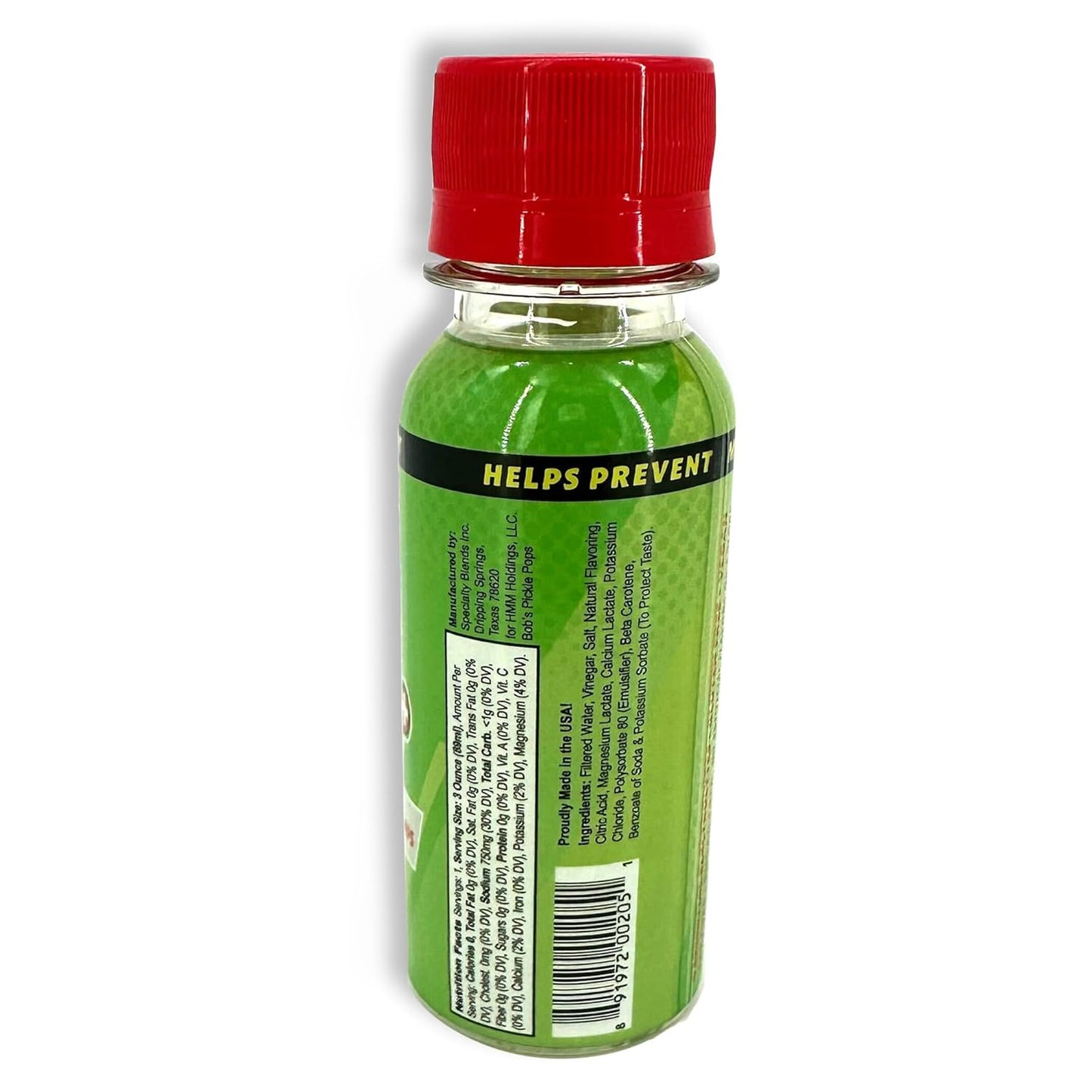 Bob's Pickle Potion Plus #9 Sport Shot - 3 oz Shots (Pack of 48, Dill Pickle Flavor)