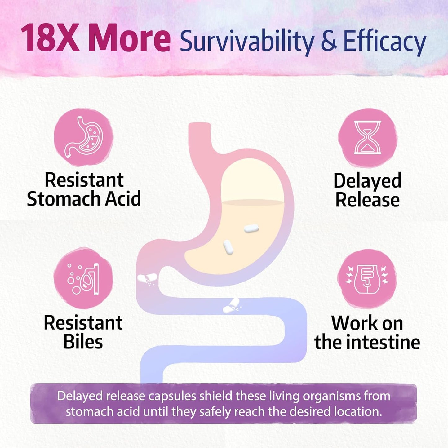 Bonawell Probiotics for Women 100B with Prebiotics, Digestive Enzymes & Organic Cranberry - Supports Vaginal Health, Digestion, Immunity - 30 Veggie Caps