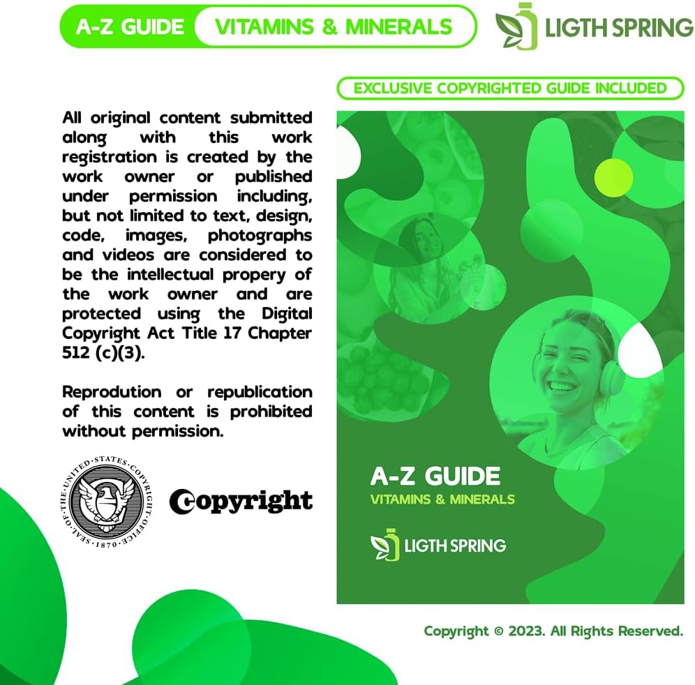 Bone Support: LightSpring Nature Made Calcium 750mg + Vitamin D3 & K, 300 Tablets - Exclusive A to Z Minerals & Vitamins for Strong Bones